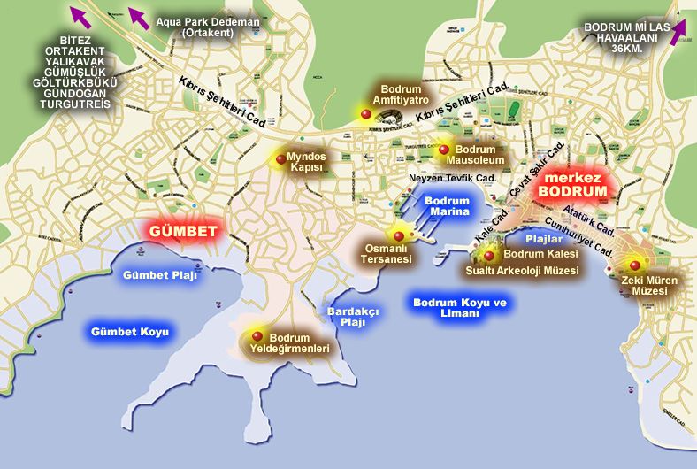 Bodrum’da Gezilecek Yerler