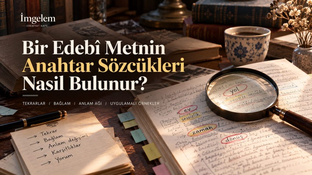 Bir Edebî Metnin Anahtar Sözcükleri Nasıl Bulunur?